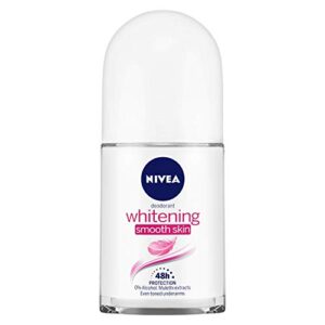 NIVEA Deodorant Roll-on, Whitening Smooth Skin, 50ml