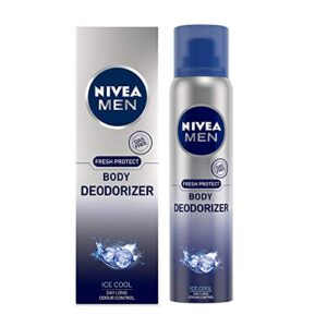 NIVEA MEN Deodorant, Ice Cool Deodorizer, 120ml